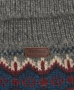 Barbour Case Fair Isle -koiran Villapaita, Harmaa -Hurtta myymälä barbour case fair isle dog jumper grey 2
