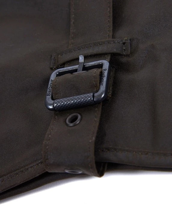 Barbour Wax Dog Coat Olive 6 Barbour Wax Dog Coat Olive - Image 4