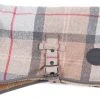 Barbour Wool -koiran Takki, Taupe/Pink Tartan -Hurtta myymälä barbour wool dog coat taupepink tartan 0