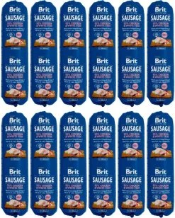 Brit Premium Chicken & White Fish -koiranmakkara 12 X 800 G