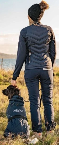 Catago Fir-Tech Trainer Koiran Mantteli, Tummansininen, 35 Cm -Hurtta myymälä catago fir tech trainer dog rug night sky 35 cm 1 2