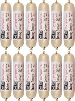 Companion Training Sausage Koiranmakkara, Naudanliha, 12 X 100 G