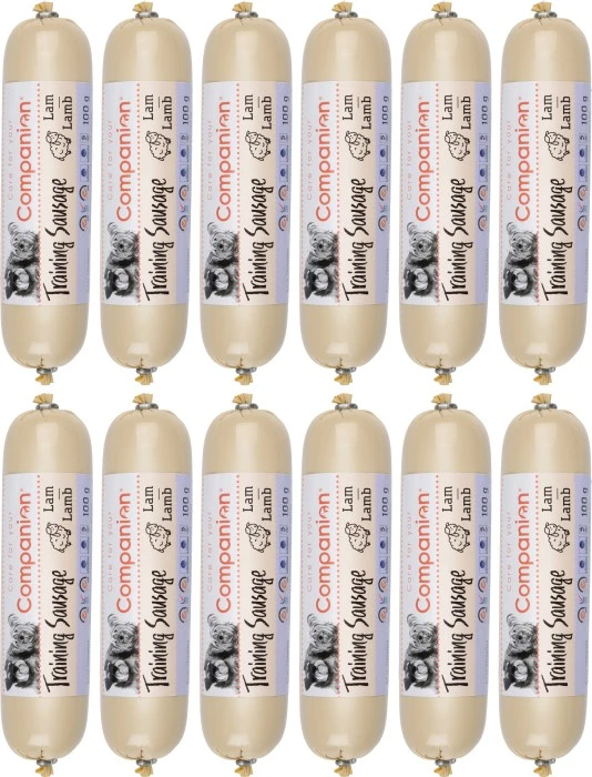 Companion Training Sausage Koiranmakkara, Lampaanliha, 12 X 100 G 2 Companion Training Sausage Koiranmakkara, Lampaanliha, 12 X 100 G