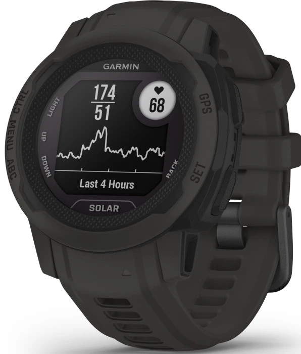 Garmin Instinct 2S Solar älykello, Graphite 4 Garmin Instinct 2S Solar älykello, Graphite - Image 2
