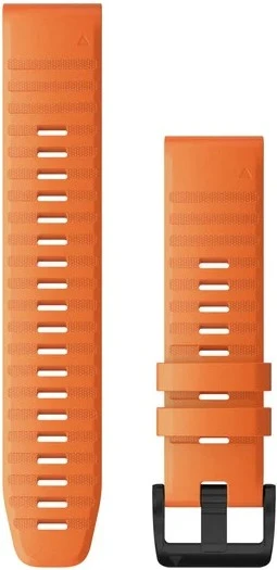 Garmin Fenix 6 QuickFit 22mm Watch Band Ember Orange Silicone 3 Garmin Fenix 6 QuickFit 22mm Watch Band Ember Orange Silicone