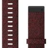 Garmin Fenix 6 QuickFit 22mm Watch Band Heathered Red Nylon -Hurtta myymälä garmin quickfit 22 mm armband heathered red nylon 1