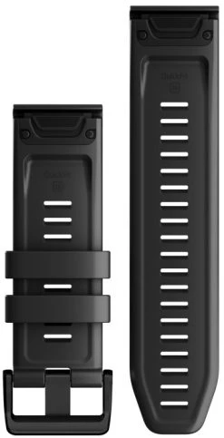 Garmin QuickFit 26 Mm Rannehihna, Silikoni, Musta -Hurtta myymälä garmin quickfit 26 mm black silicone band 0