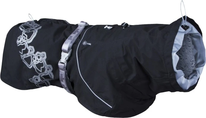 Hurtta Drizzle Koiran Sadetakki, Korppi 20-35 Cm 3 Hurtta Drizzle Koiran Sadetakki, Korppi 20-35 Cm