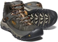 Keen Footwear Keen Targhee III Mid WP -vaelluskengät, Musta/ruskea -Hurtta myymälä keen m s targhee iii mid wp black olive golden brown 12