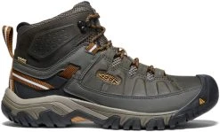 Keen Footwear Keen Targhee III Mid WP -vaelluskengät, Musta/ruskea