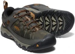 Keen Footwear Keen Targhee III Waterproof Vaelluskengät, Black Olive/Golden Brown -Hurtta myymälä keen m s targhee iii waterproof black olive golden brown 9