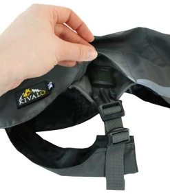 Kivalo Niva Dog Raincoat Koiran Sadetakki, 35 Cm, Harmaa -Hurtta myymälä kivalo niva dog raincoat rock 35 cm 1 5