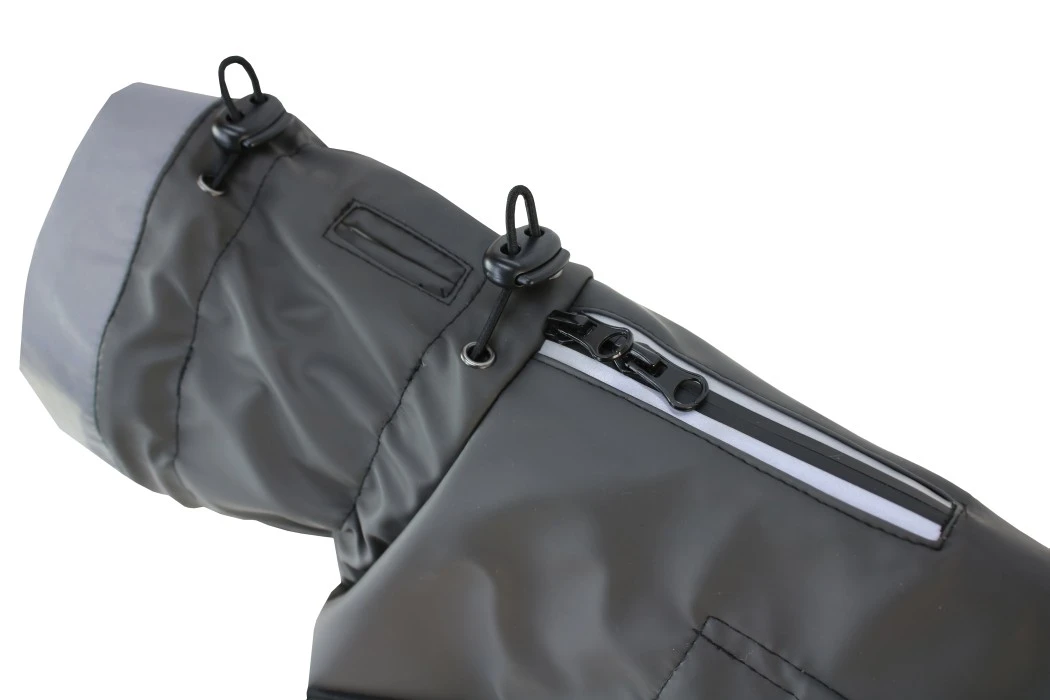 Kivalo Niva Dog Raincoat Koiran Sadetakki, 50cm, Harmaa 4 Kivalo Niva Dog Raincoat Koiran Sadetakki, 50cm, Harmaa - Image 2