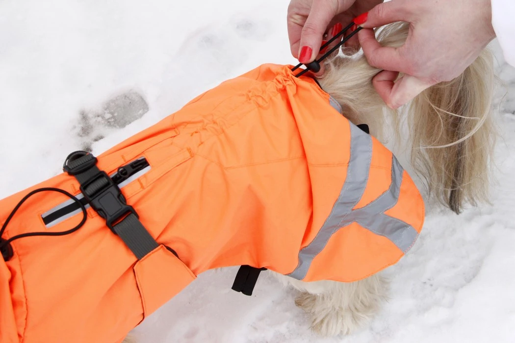 Kivalo Ohto Dog Wind Jacket Koiran Tuulitakki, 40 Cm, Oranssi 11 Kivalo Ohto Dog Wind Jacket Koiran Tuulitakki, 40 Cm, Oranssi - Image 9