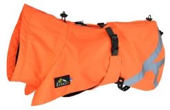 Kivalo Ohto Dog Wind Jacket Koiran Tuulitakki, 55 Cm, Oranssi -Hurtta myymälä kivalo ohto dog wind jacket grid 55 cm 1 2