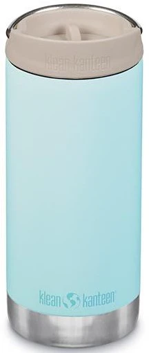 Klean Kanteen TKWide 355ml With Wide Café Cap Blue Tint 3 Klean Kanteen TKWide 355ml With Wide Café Cap Blue Tint