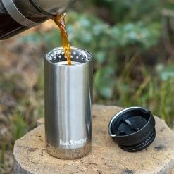 Klean Kanteen TKWide 355ml With Wide Café Cap Brushed Stainless -Hurtta myymälä klean kanteen tkwide 355ml with wide cafe cap brushed stainless 1 1