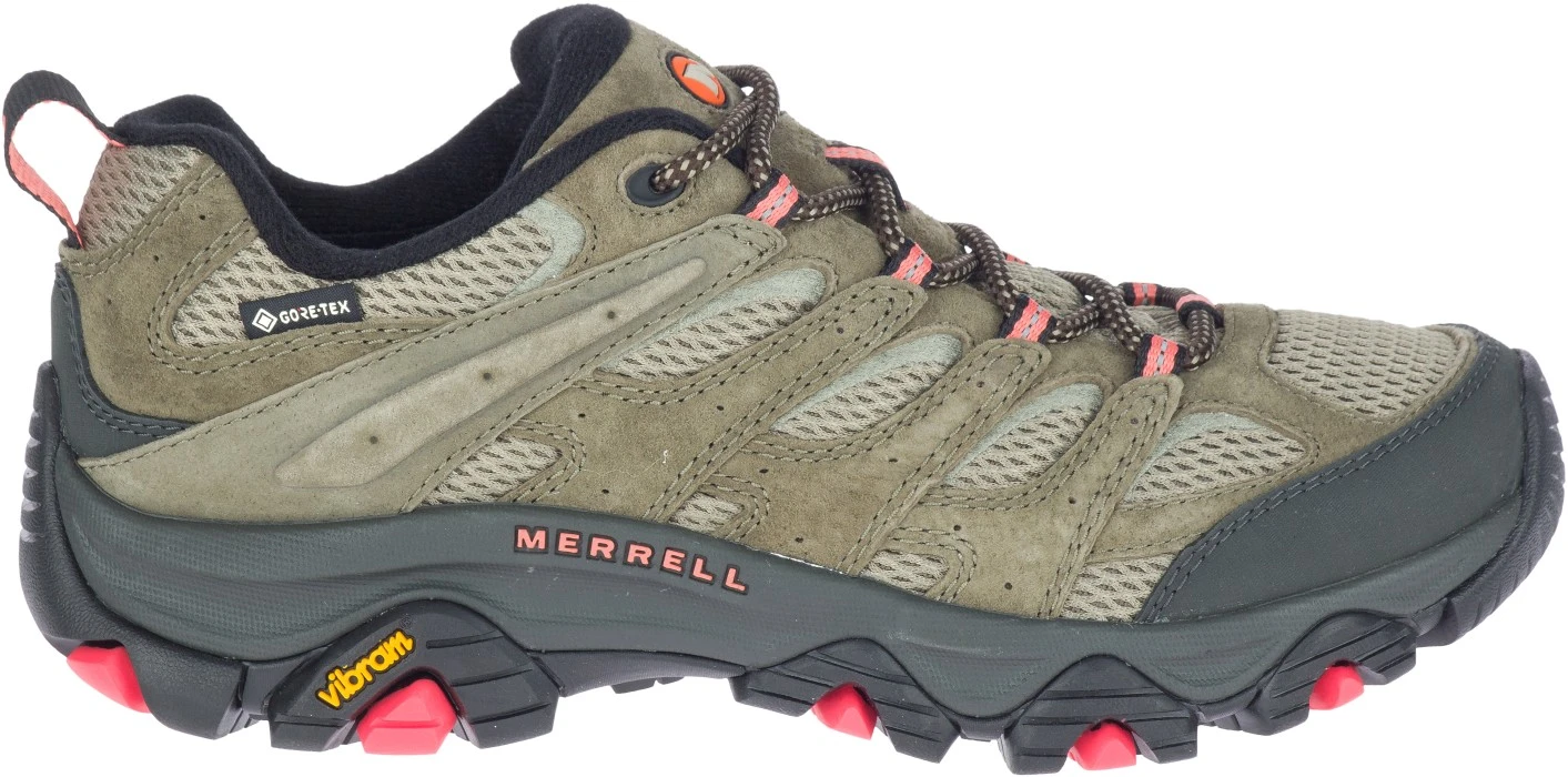 Merrell Moab 3 GTX Naisten Ulkoilukengät, Oliivi 3 Merrell Moab 3 GTX Naisten Ulkoilukengät, Oliivi