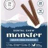 Monster Dog Dental Chew GF Hammashoitoherkku Kana, M, 28 Kpl -Hurtta myymälä monster dog dental chew gf chicken m 28 st 720 g 0