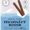 Monster Dog Dental Chew Vegan Hammashoitoherkku, M, 28 Kpl -Hurtta myymälä monster dog dental chew veg m 28 st 720 g 0