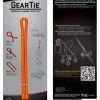 Nite Ize Gear Tie 12-Bright Orange 2-pack -Hurtta myymälä nite ize gear tie 12 bright orange 2 pack 0
