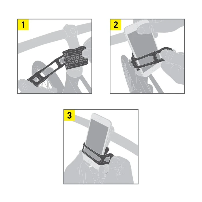 Nite Ize HandleBand Puhelinpidike, Sininen 4 Nite Ize HandleBand Puhelinpidike, Sininen - Image 2
