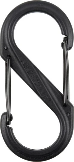 Nite Ize S-Biner Plastic Size #4 - Black