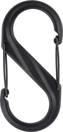 Nite Ize S-Biner Plastic Size #8-Black
