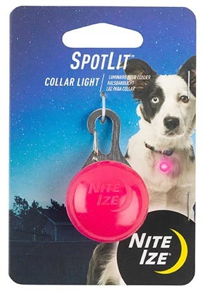 Nite Ize SpotLit Collar Light - Red 3 Nite Ize SpotLit Collar Light - Red