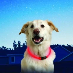 Nite Ize NiteHowl™ LED Safety Dog Necklace - Punainen 7 Nite Ize NiteHowl™ LED Safety Dog Necklace - Punainen -Hurtta myymälä nitehowl led safety dog necklace red 2