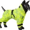 PAIKKA Rain Suit Koiran Sadehaalari, 25 - 30 Cm, Neonkeltainen -Hurtta myymälä paikka rain suit neon 25 30 cm 1 0