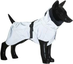 PAIKKA Visibility Raincoat Koiran Sadetakki, 35-50 Cm, Harmaa -Hurtta myymälä paikka visibility raincoat dark 35 50 cm 1 1