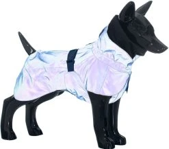 PAIKKA Visibility Raincoat Koiran Sadetakki, 30 Cm, Sininen -Hurtta myymälä paikka visibility raincoat lite petrol dye 30 cm 1 1