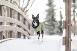 PAIKKA Visibility Winter Jacket Talvitakki Infrapunakangasvuorilla, 30 Cm, Maastonvihreä -Hurtta myymälä paikka visibility winter jacket green 30 cm 5