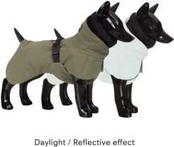 PAIKKA Visibility Winter Jacket Talvitakki Infrapunakangasvuorilla, 35-50 Cm, Maastonvihreä -Hurtta myymälä paikka visibility winter jacket green 35 50 cm 2