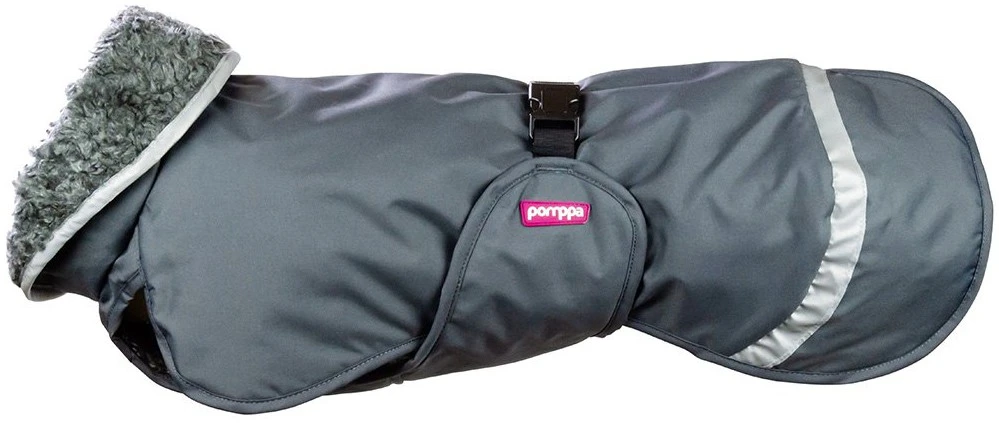 Pomppa PerusPomppa Koirien Talvitakki, 31 - 34 Cm, Harmaa 3 Pomppa PerusPomppa Koirien Talvitakki, 31 - 34 Cm, Harmaa