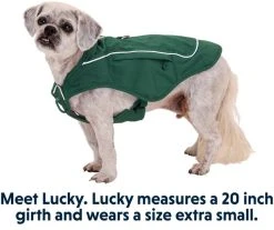 RuffWear Overcoat Fuse Jacket Koiran Takki, Vihreä -Hurtta myymälä ruffwear overcoat fuse jacket evergreen 6