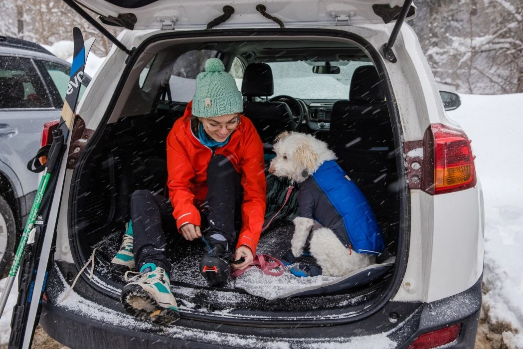 RuffWear Powder Hound Jacket Koiran Talvitakki, Blue Pool 5 RuffWear Powder Hound Jacket Koiran Talvitakki, Blue Pool - Image 3