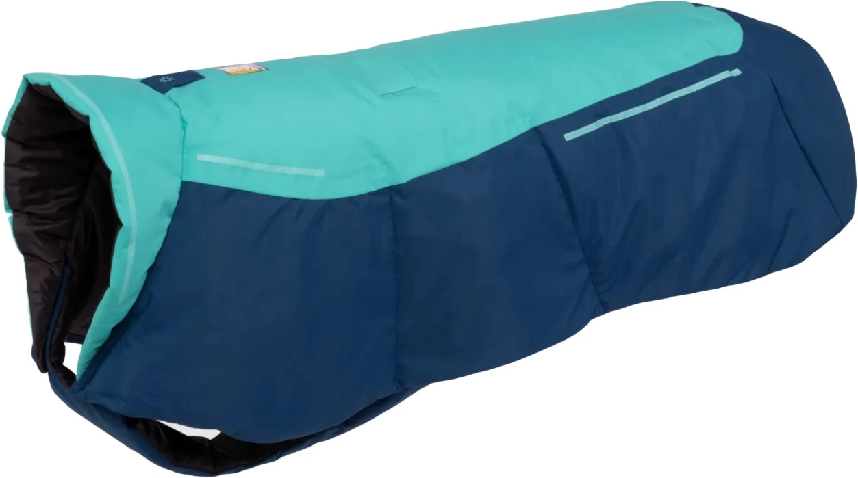 RuffWear Vert Koiran Talvitakki, Aurora Teal 3 RuffWear Vert Koiran Talvitakki, Aurora Teal