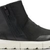 Sorel Explorer II Bootie Naisten Vedenpitävät Nahkakengät, Musta -Hurtta myymälä sorel ws sorel explorer ii bootie wp blackgrill 0