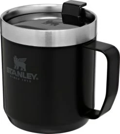 Stanley The Legendary Camp Mug 0.35L Matte Black -Hurtta myymälä stanley the legendary camp mug 0 35l matte black 3