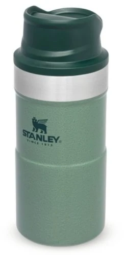 Stanley The Trigger-Action Travel Mug 0.25L Hammertone Green -Hurtta myymälä stanley the trigger action travel mug 0 25l hammertone green 0