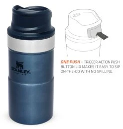 Stanley The Trigger-Action Travel Mug 0.25L Nightfall -Hurtta myymälä stanley the trigger action travel mug 0 25l nightfall 4