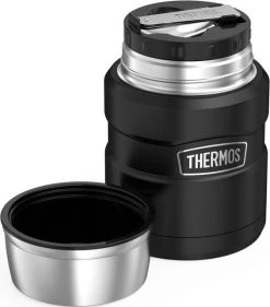 Thermos King -ruokatermos, 0,5 L, Mattamusta -Hurtta myymälä thermos mattermos king 0.5l matt svart 2