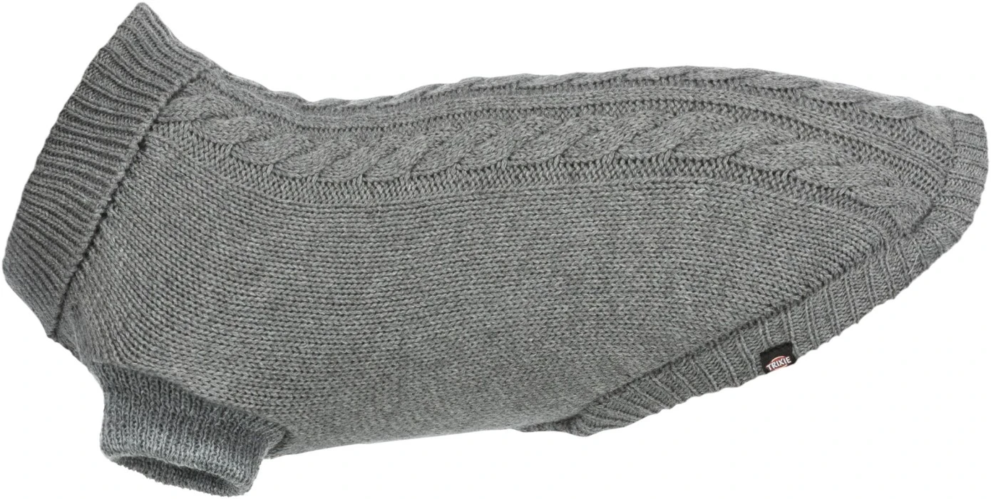 Trixie Kenton Pullover Koiran Villapaita, 55-60 Cm, Harmaa 3 Trixie Kenton Pullover Koiran Villapaita, 55-60 Cm, Harmaa