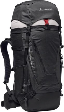 Vaude Asymmestric 42+8 Rinkka, Musta