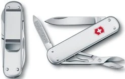 Victorinox Money Clip Alox Silver Taskuveitsi Klipsillä